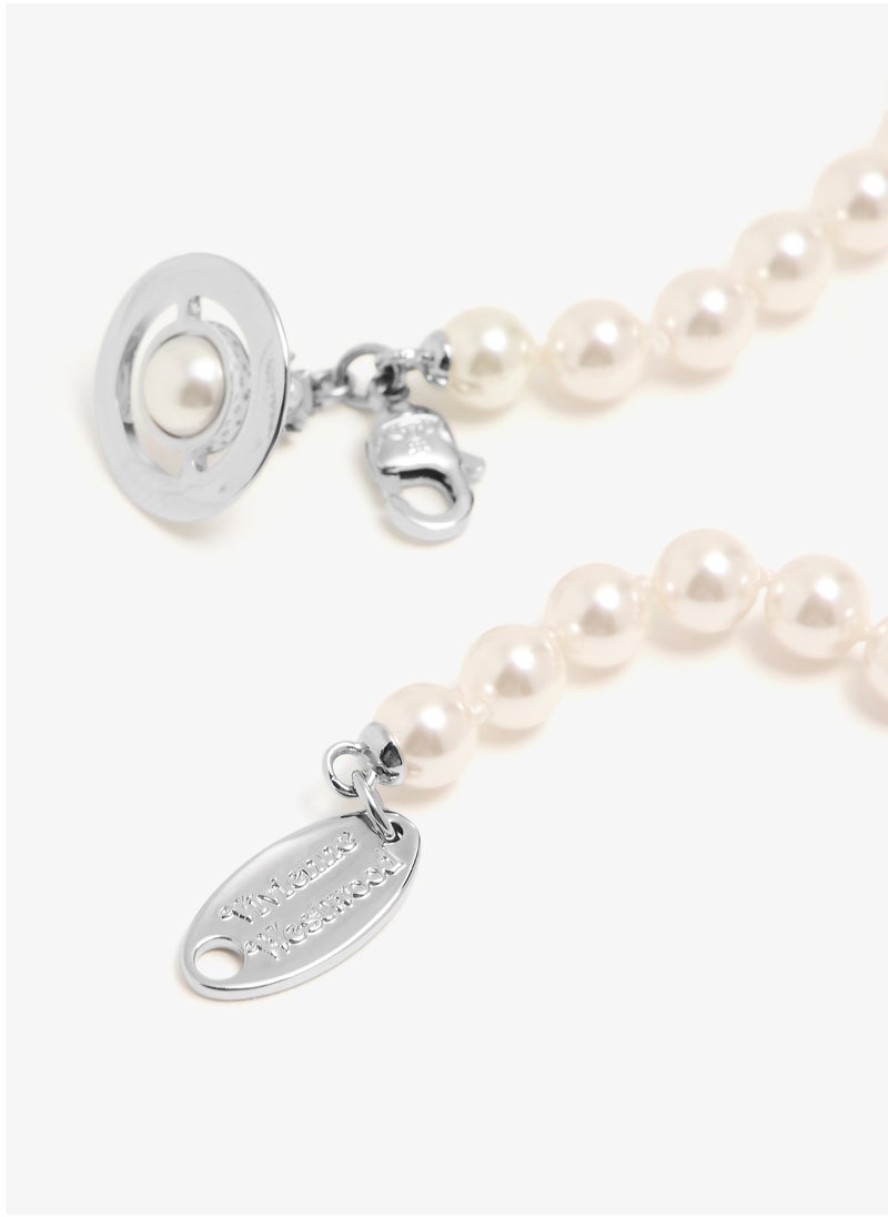 Vivienne Westwood Pendant Pearl Necklace  - Image 3
