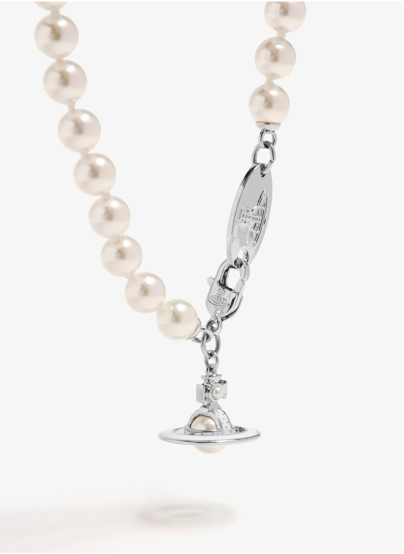 Vivienne Westwood Pendant Pearl Necklace  - Image 2