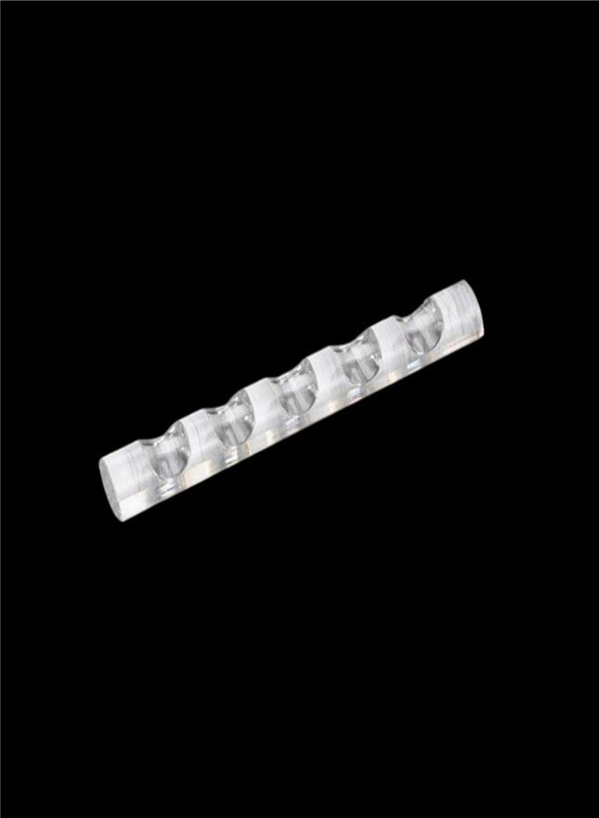 Pxiryanlow Silver Brush Holder Nail Art Acrylic Simple Transparent Pen Brush Stand Rest Brush Rest for 5 Nail Pens Gel Nails Nail Tools Nail Supplies Stylish Useful Nail Art and Polish - Image 1