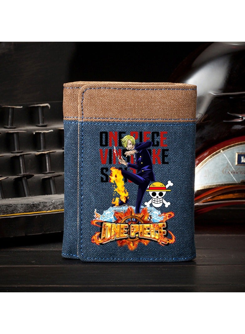 KUYING New ONE PIECE Canvas Vertical Wallet