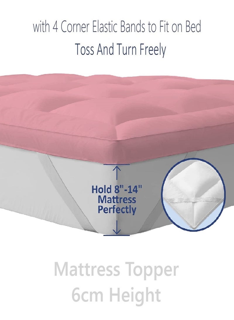 Blueberry Mattress Topper White 600gsm Thickness 100x200cm  - Image 3