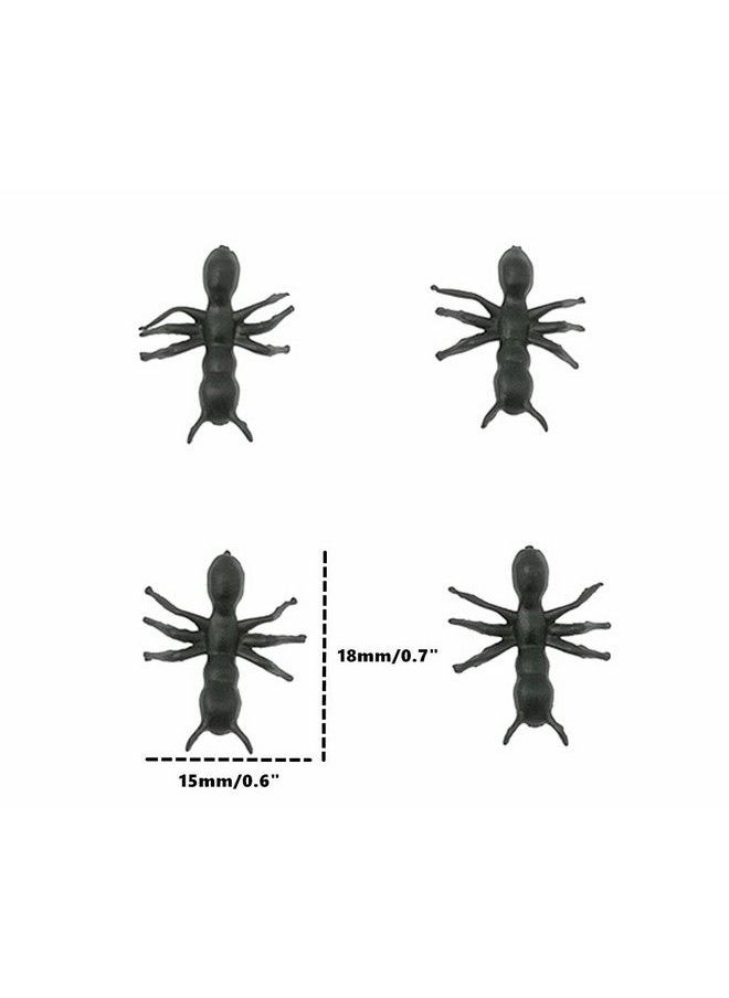 ALIMITOPIA 200Pcs Fake Black Ant Realistic Imitation Bug For Halloween Prank Props (Antblack)  - Image 3