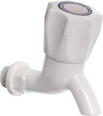 Generic Plastic Water Tap White 15 cm Length Cold Water Dispenser Pack of 25 