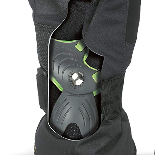 Level Fly Snowboard Mittens with Wrist Guards, Proven BioMex Design, Kevlar Palms, Removable Liner (Black, Large (9.0in)) - Image 5