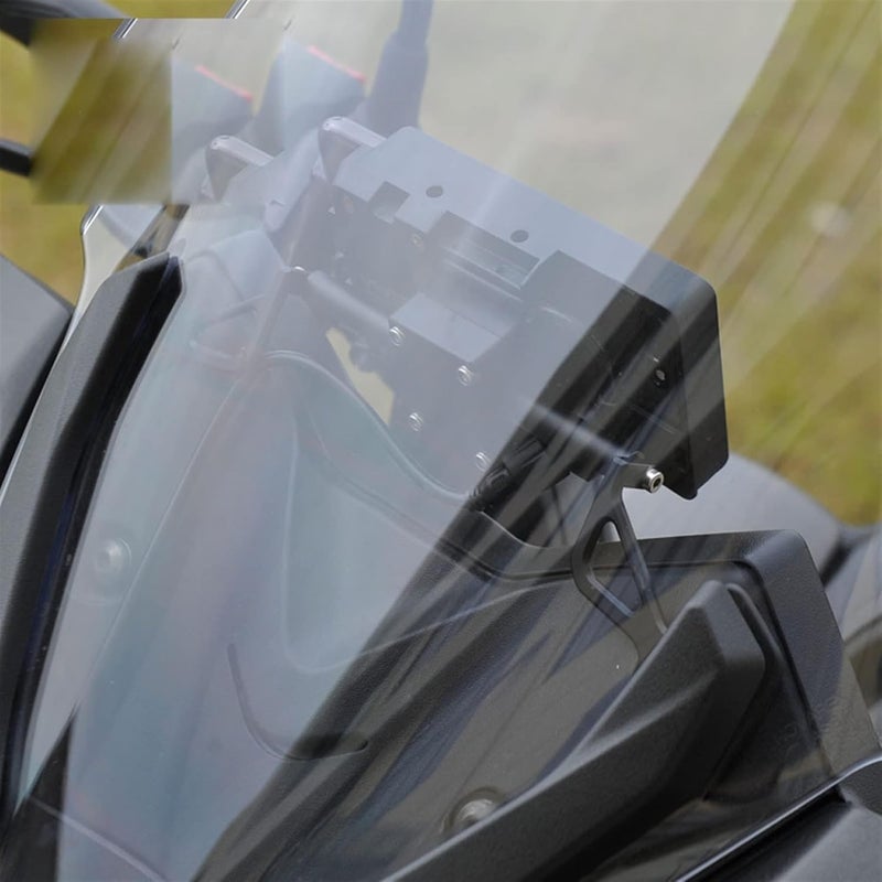 QASULER Motorcycle Front Phone Stand Holder - Image 4