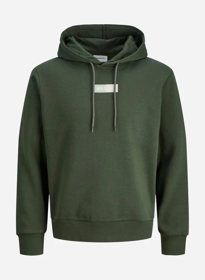 جاك اند جونز هودي بطبعة جرافيك