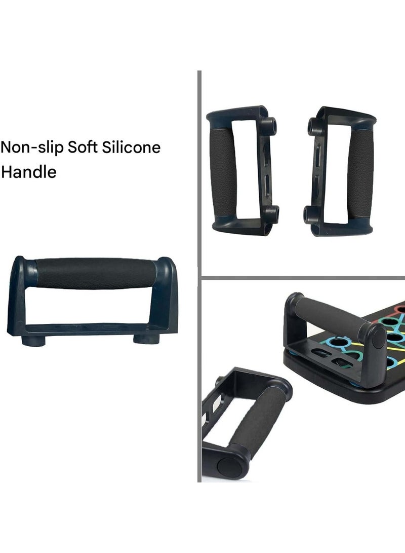 CHU DAI Push Up Board, Multi-Function 14 in 1 Push Up Bar, Portable Home Gym Strength Training Equipment for Men and Women - Image 3