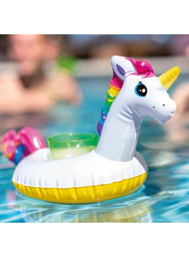 Intex Floating Unicorn Inflatable Drink Holders, Pack of 3 - Image 4