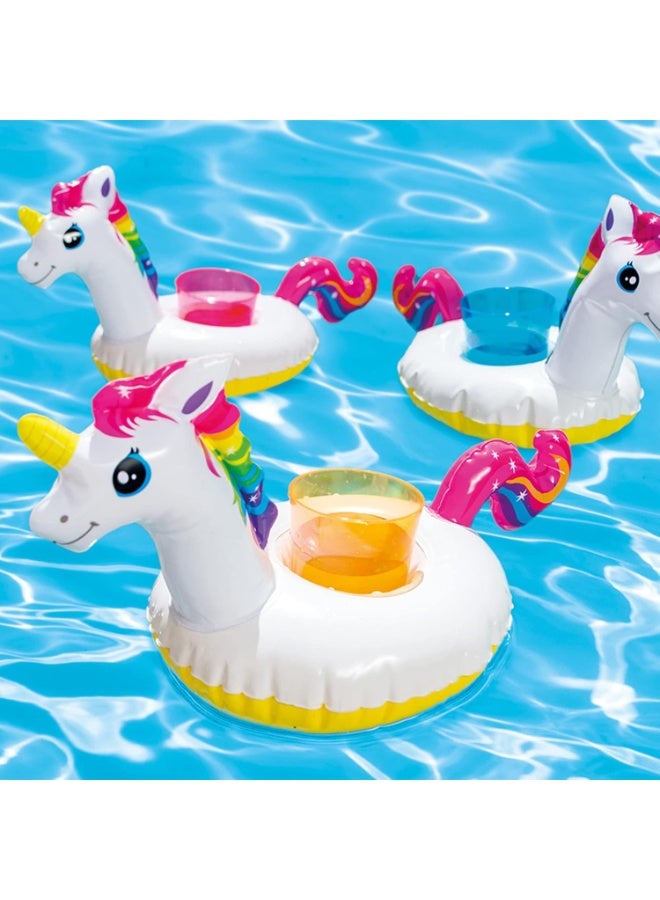 Intex Floating Unicorn Inflatable Drink Holders, Pack of 3 - Image 5