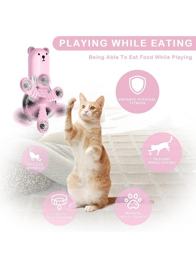 Emily Pets Cat Enrichment Toys, Interactive Cat Feeder For Indoor Cats, Cat Feeder Toy For Food Or Treats, Cat Toy Feeder For Small,Medium And Large Cats (White) - Image 4