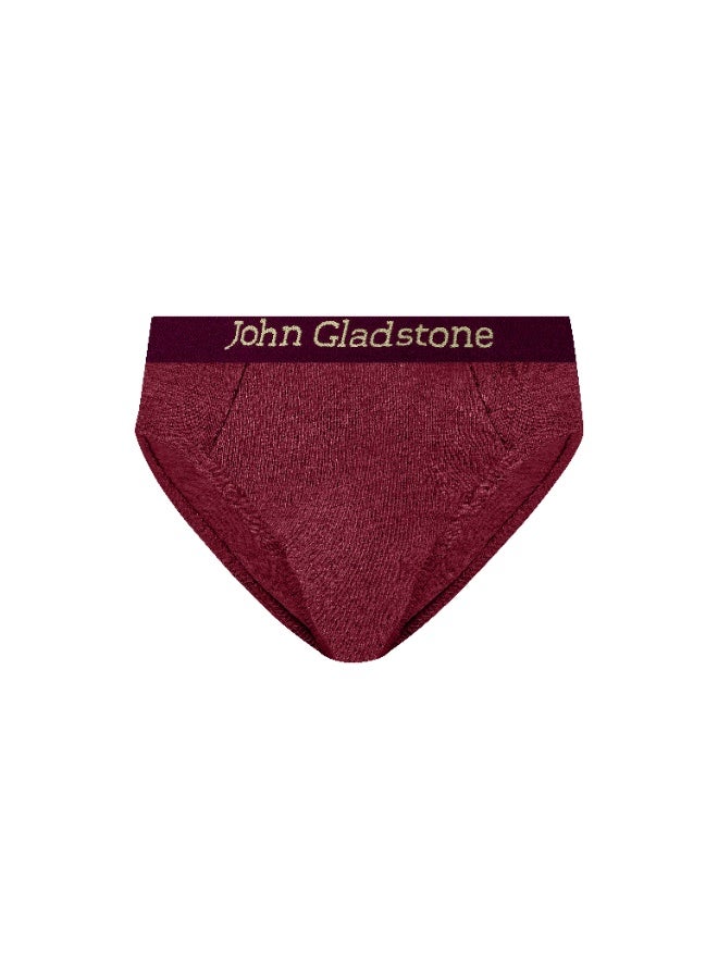 John Gladstone Boy's Brief Plain Outer Elastic Assorted Colors Pack of 6 - Image 4