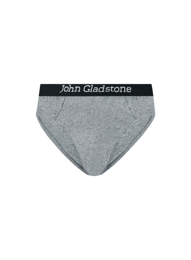 John Gladstone Boy's Brief Plain Outer Elastic Assorted Colors Pack of 6 - Image 5