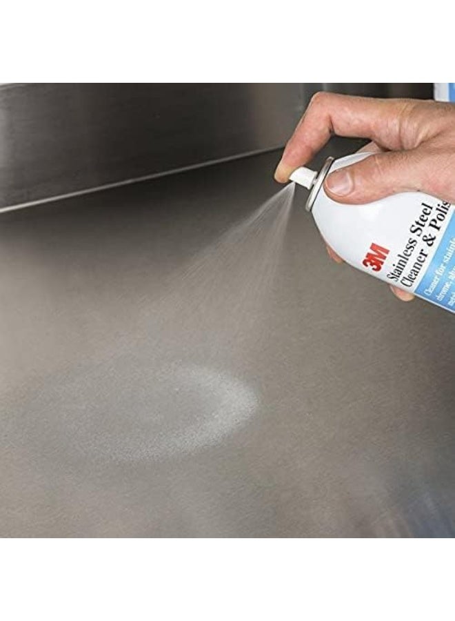3M 3M Stainless Steel Cleaner And Polish 600Ml  - Image 3