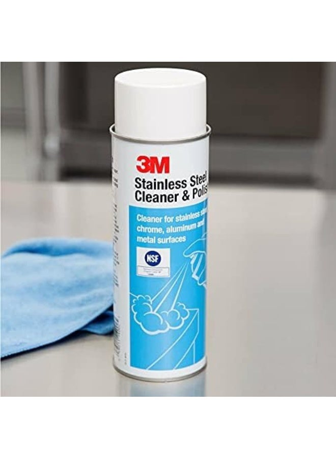 3M 3M Stainless Steel Cleaner And Polish 600Ml  - Image 2