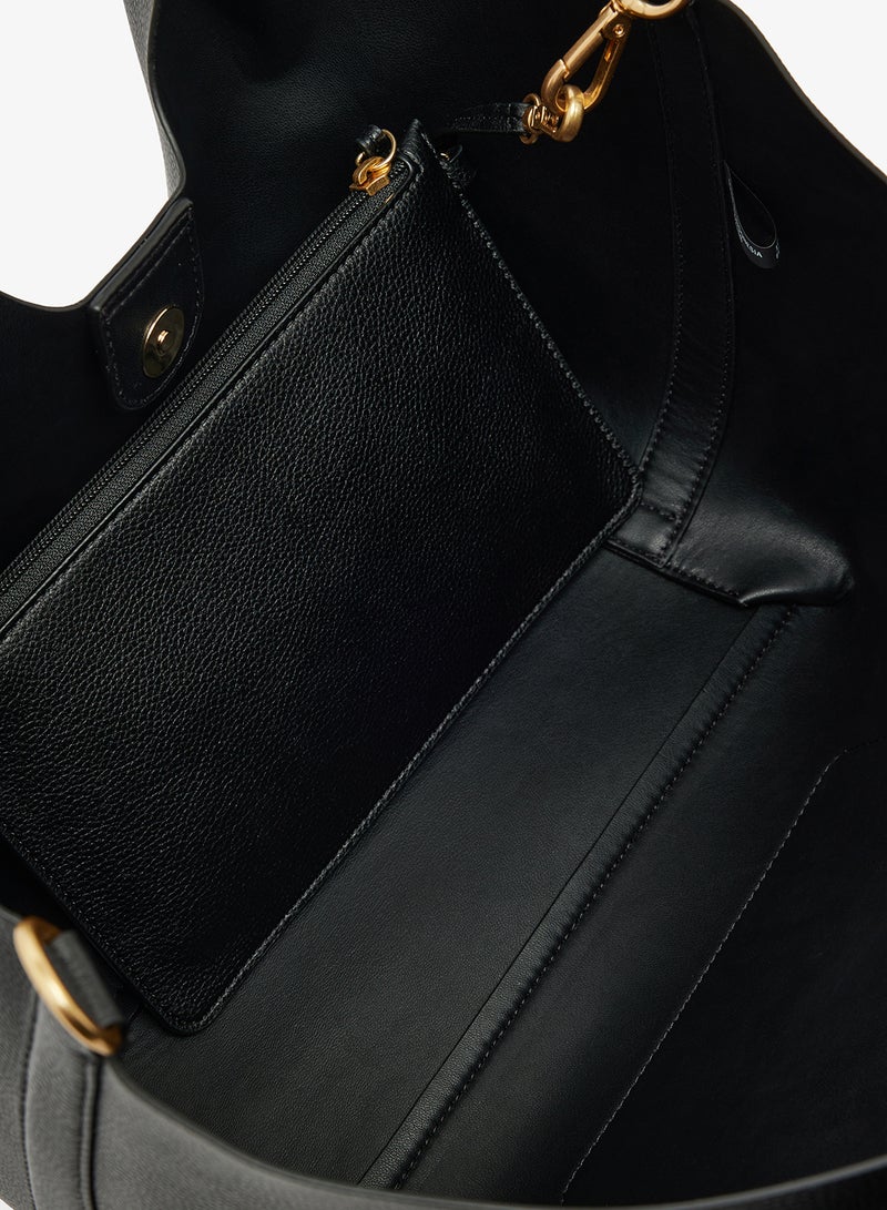 دكني حقيبة توت بمقبض علوي وشعار باولا - Image 5