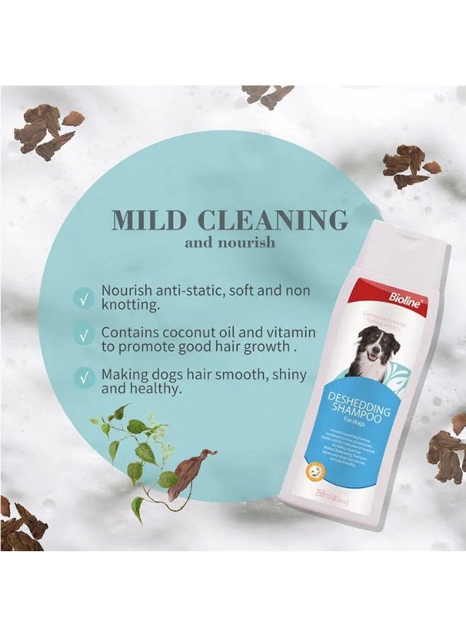 بايولاين شامبو بيولاين لإزالة تساقط الشعر للكلاب 250 مل - Image 2