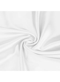 Somerfield Somer Field - Silk Pillowcases For Hair And Skin 2 Pack Standard Size with Envelope Closure (2 Pcs Pillowcases (50 x 75 cm) (White)  - Image 2