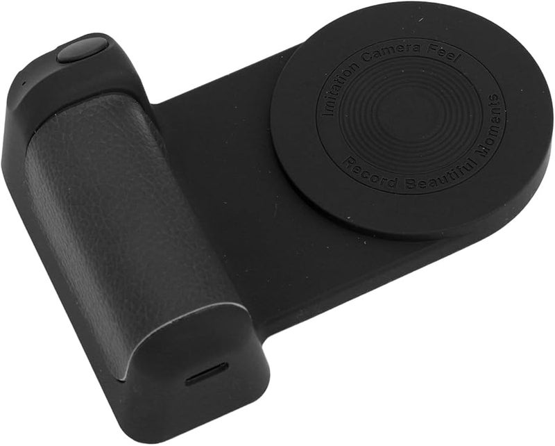 Ymiko Magnetic Wireless Charging Phone Mount Video Grip Portable Camera Handle For Live Streaming Vlogging Black - Image 4