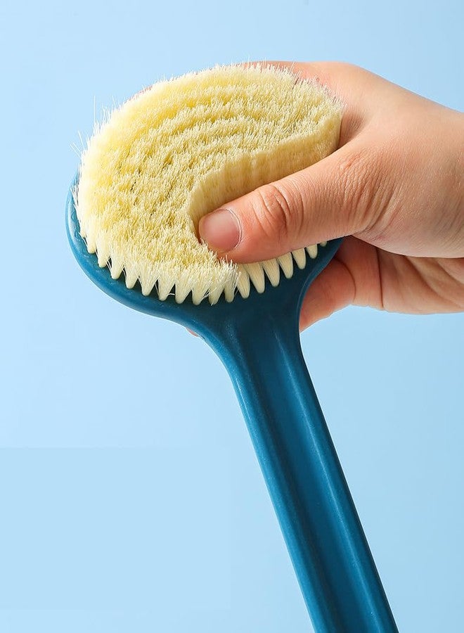 NILKANTH -Back Scrubber for Shower for Men Women Elderly, Bath Brush, Body Brush 14''(Blue) - Image 2