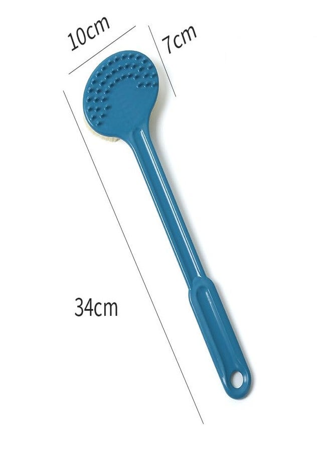 NILKANTH -Back Scrubber for Shower for Men Women Elderly, Bath Brush, Body Brush 14''(Blue) - Image 3