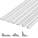 KishYa 36 Pcs Miniature Dollhouse Trim Dollhouse Accessories 3 Styles on 1 12 Scale 886 Long Plastic Dollhouse Trims Finishing Corner - Image 2