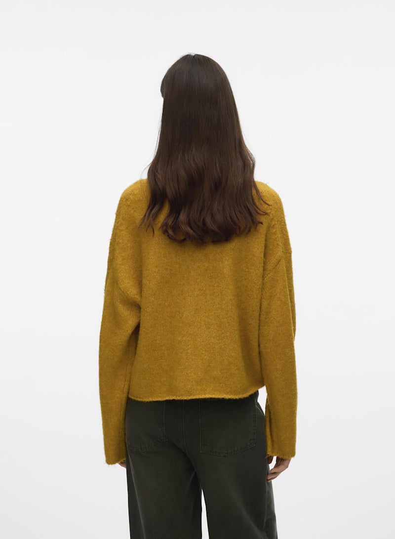 VERO MODA Vmmirla Ls Highneck Pullover - Image 4