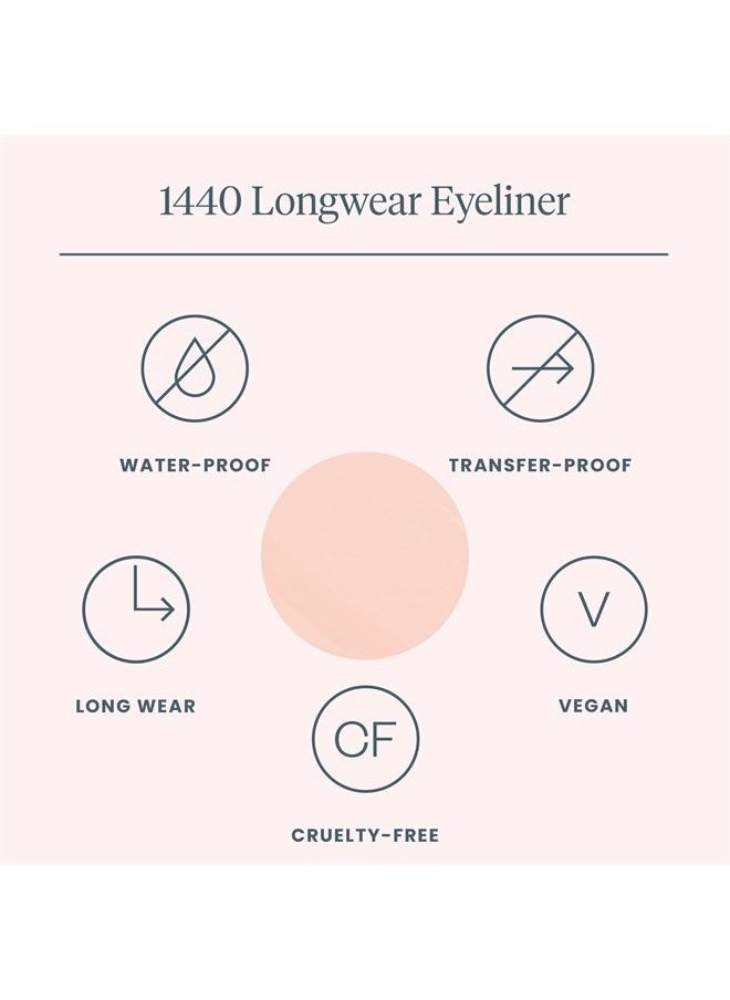 Wonderskin - 1440 Longwear Waterproof Eyeliner Pencil, Pink Pencil Eyeliner, Smudge Proof Eye Liner (Icing) - Image 1