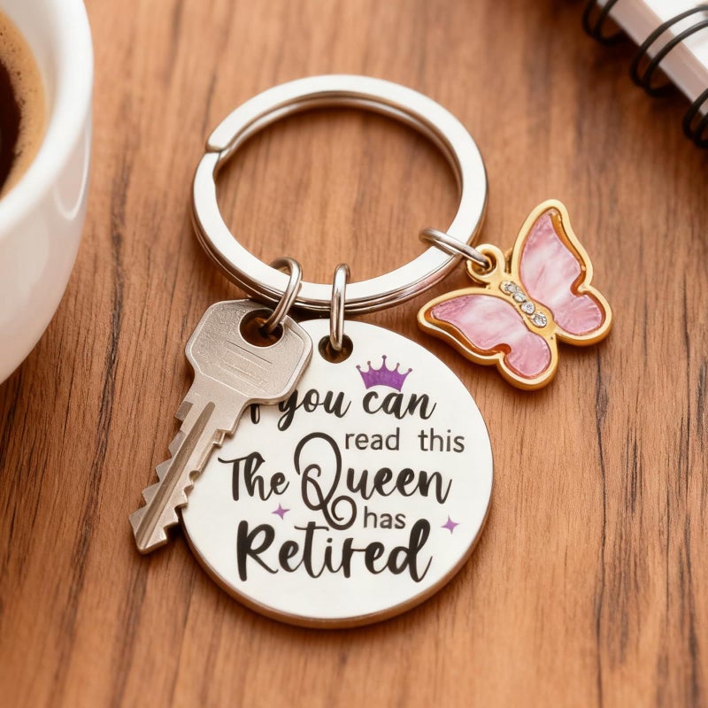 Personalized Stainless Steel Keychain For Godparents Proposal 8 Color Options Will You Be My Godmother Or Godfather - Image 4