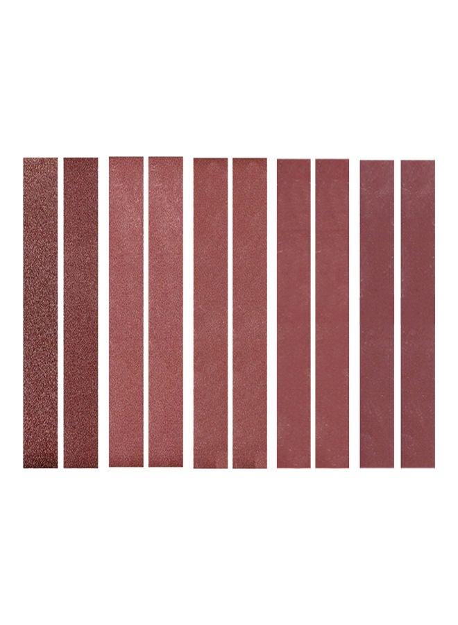 NIBEMINENT 10-Pack Sanding Belts multicolour  - Image 1