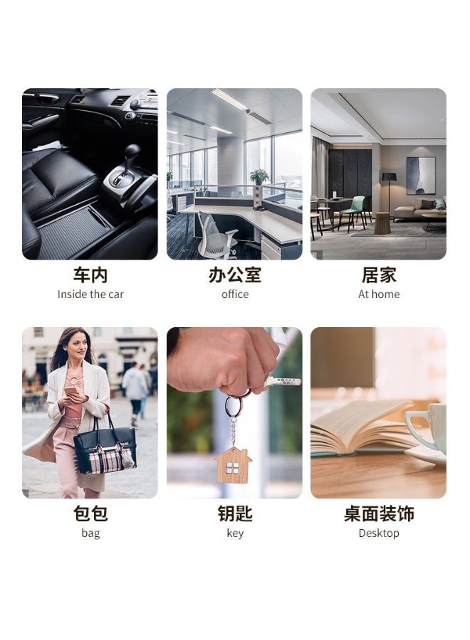 5-Piece Hanging Car Fragrance Chips, Fresh & Mild Scent Car Air Freshener, Effective Odor Remover for Vehicle, Clothes Cabinet & Wardrobe - Image 4