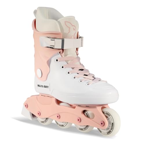 RollingBunny Inline Skates for Women Girls - Adult Inline Skates for Outdoor and Indoor, with Durable Outer Shell and Ankle Support, ABEC-7 Bearings, Solid and Comfortable - Image 2