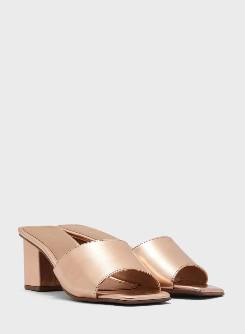 FYOR Casual Mid Heel Sandals