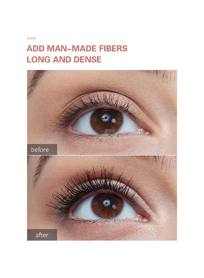 بوداير ماسكارا سكاي هاي، ماسكارا لتكثيف وتطويل الرموش، تركيبة قابلة للغسل مع مستخلصات نباتية وألياف، لاز شينسيشنال سكاي هاي، باللون الأسود - Image 4