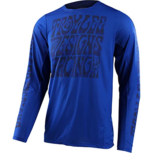 TLD Troy Lee Designs 2023 GP Pro Air Jersey - Manic Monday (X-Large) (Blue) - Image 1