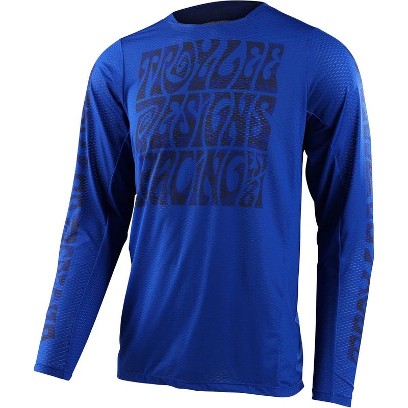 TLD Troy Lee Designs 2023 GP Pro Air Jersey - Manic Monday (X-Large) (Blue) - Image 3