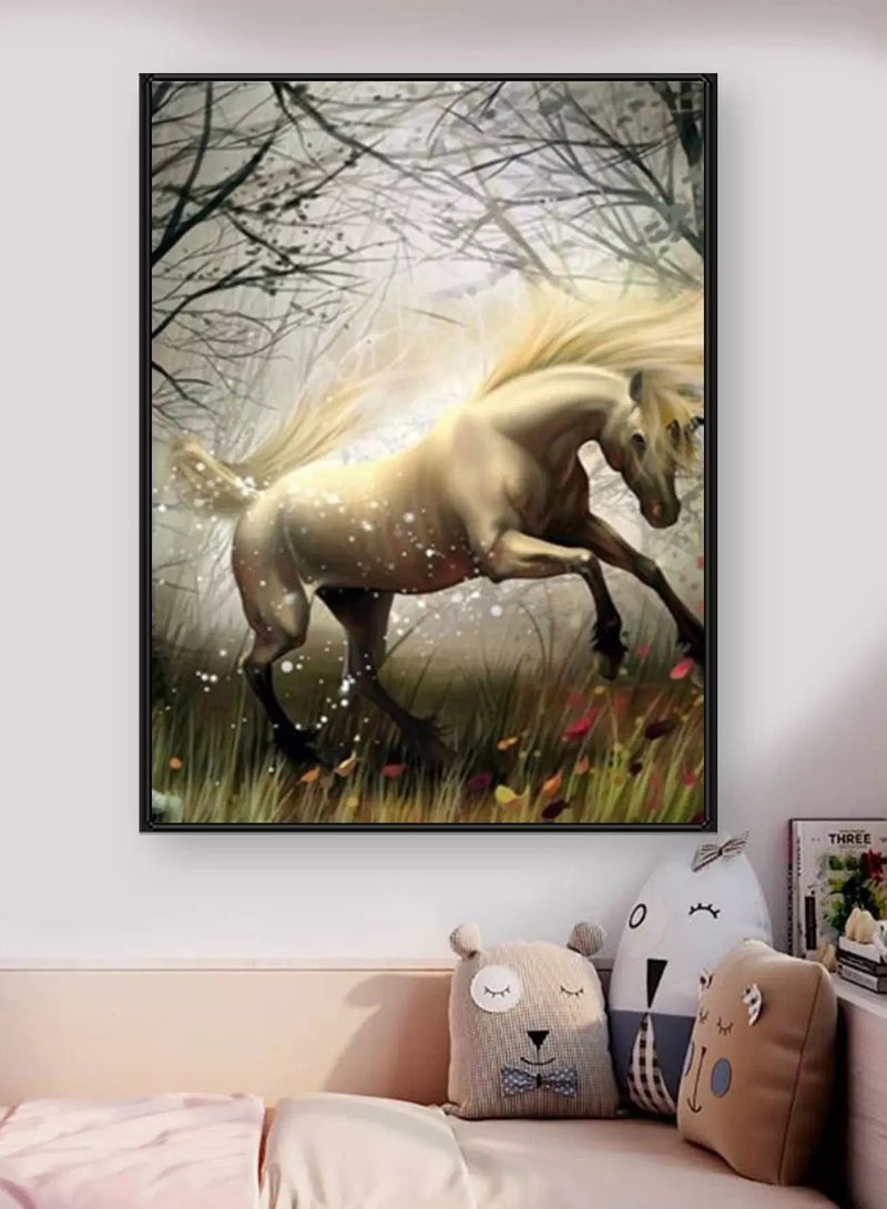 Horse Pattern DIY Diamond Painting Without Frame - Image 1