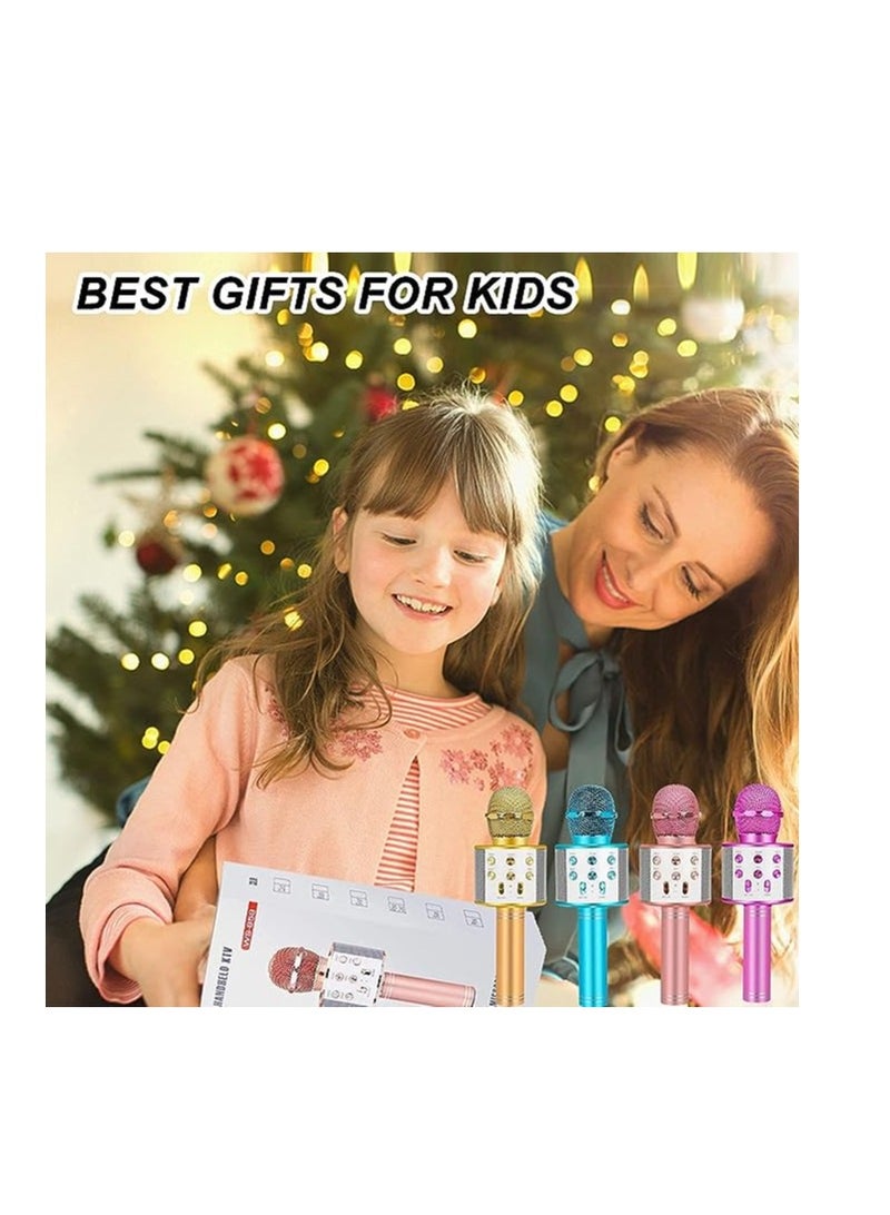 أوريتي ألعاب، ميكروفون كاريوكي للأطفال من سن 4-12 عامًا، أفضل هدايا عيد ميلاد ممتعة لـ 5 6 7 8 9 10 11 عامًا في سن المراهقة فتيات الأولاد مزيج الألوان - Image 2