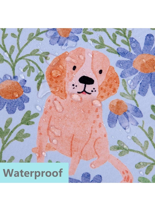 Womumon Splat Mat for Under High Chair/Arts/Crafts, Waterproof and Anti-Slip Splash Mat Floor Protector, Washable Highchair Floor Mat, 51 Inch Reusable Messy Mat and Baby Feeding Table Cloth - Image 3