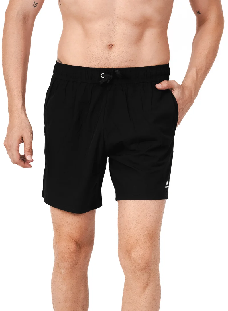 انكسيخ UNXAGE Men's Quick Dry Gym Shorts · Nylon Spandex Training Shorts with Pockets · Elastic Drawstring Waistband · Jet Black