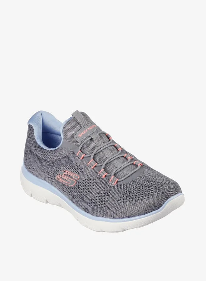 سكيتشرز أحذية مشي نسائية سهلة الارتداء - سوميتس