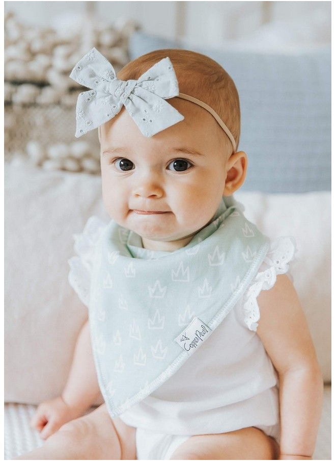 Copper Pearl - Baby Bandana Drool Bibs For Drooling And Teething 4 Pack Gift Set Enchanted Soft Set Of Cloth Bandana Bibs For Any Baby Girl Or Boy Cute Registry Ideas For Baby Shower Gifts - Image 1