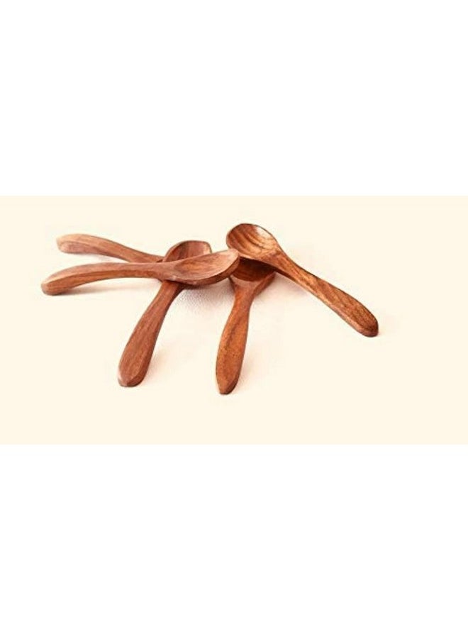 Garden Of Arts Wooden Masala Spoon (Small, 5 Inches) - Set of 6 - pzsku/Z6B25FC4F92871E42D5FAZ/45/_/1740118737/ff66a638-cae4-4be1-b177-b821fe5f7248