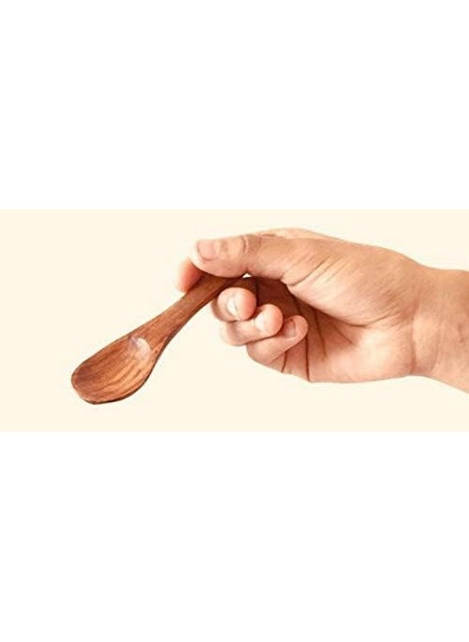 Garden Of Arts Wooden Masala Spoon (Small, 5 Inches) - Set of 6 - pzsku/Z6B25FC4F92871E42D5FAZ/45/_/1740118748/3eccce5e-2519-4b4d-8748-e67ffd0c43b5