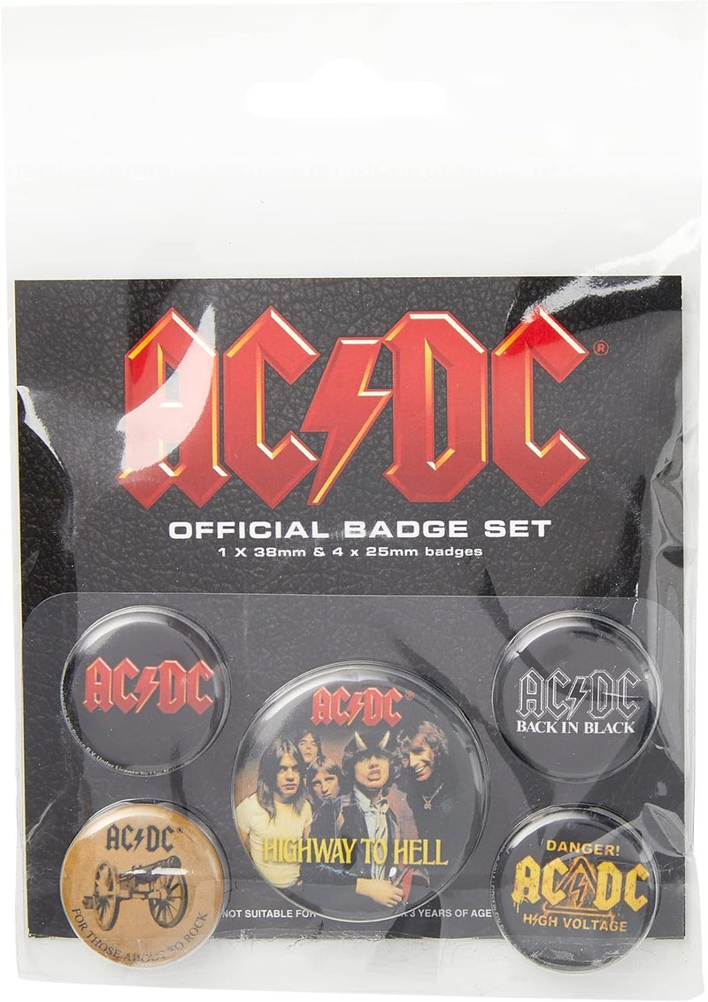 AC/DC ACDC - LOGO (BADGE PACK) - Image 1