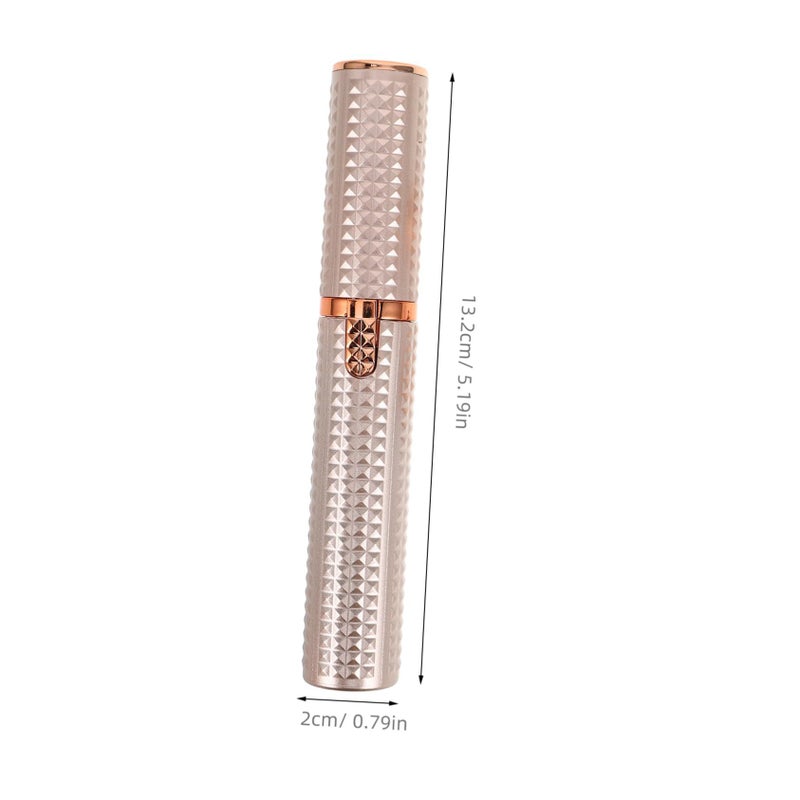 Womens Precision Nose Hair Trimmer And Eyebrow Remover Painless Grooming Tool With Replacement Head Ergonomic Design Easy Use Anywhere - Image 3