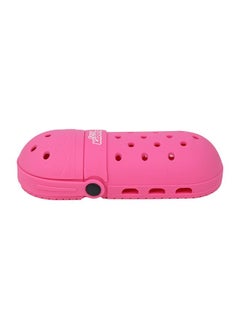 SMILY KIDDOS Smily kiddos Silicon Pencil Case (Pink) Hole Shoes Design Pencil Case Large Capacity Pencil Holder Shoe Shaped Silicon Material - Pouch Bag  - Image 1