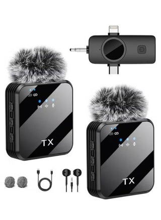 Wireless Lavalier Microphone Douyin Live Broadcast Mobile Video Recording 2.4G Noise Reduction Mini Microphone Live Video Recording Vlog Interview Online Classroom - pzsku/Z6B266BD60B5CC3ABF380Z/45/1744205316/940919f8-7c86-4bc5-a968-99ad4a5f03fc