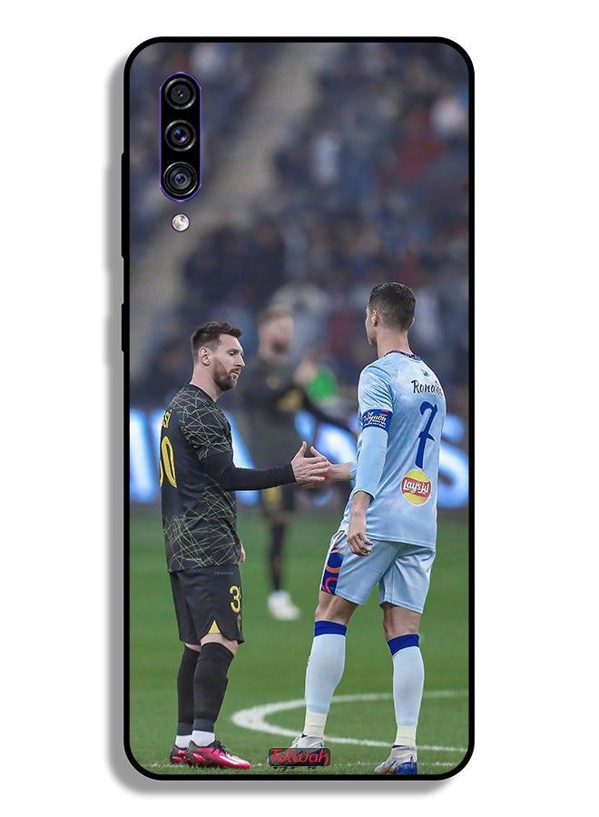 Tolwak Samsung Galaxy A50s Protective Case Cover Messi And Ronaldo - Image 1