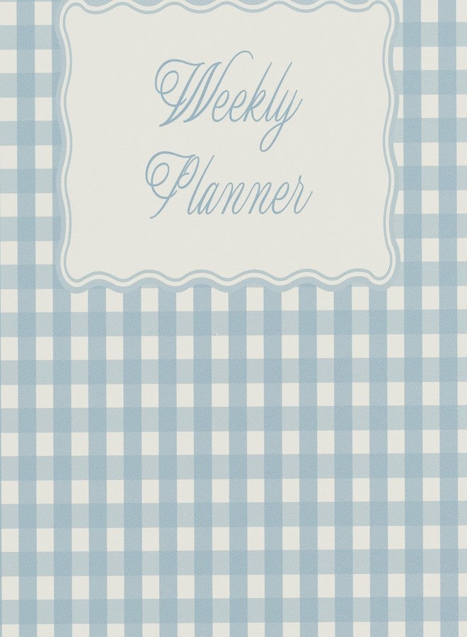 Minted | Weekly Planner | Scalloped Gingham - Image 4