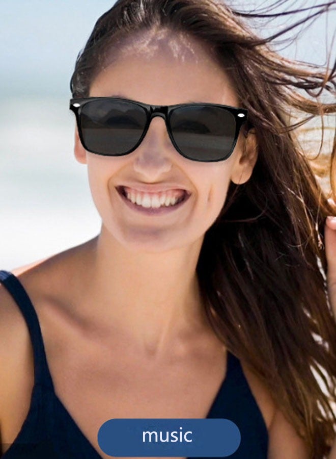 E13 Smart Bluetooth Glasses - Music Headphone Support, Call Sunglasses, Men's and Women's Smart Glasses with Blue Light Protection - Image 5